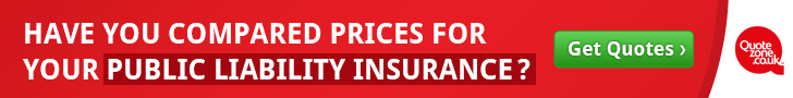 Have you compared prices for your public liability insurance? Get quotes with Quotezone